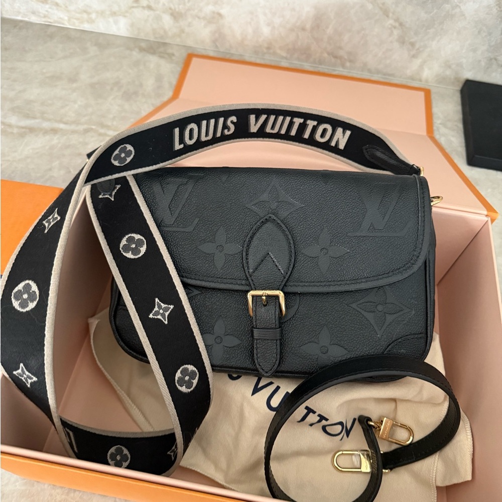 Louis Vuitton Black Monogram Empriente Bag